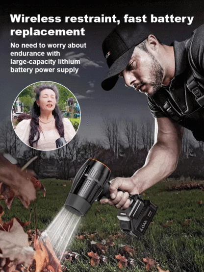 ❄️🔥 5000W Thermal Snow Blower | Portable Hot Air Turboblower 💨 | Powerful High-Speed Handheld for Automobiles 🚗 | ⚡ 3-Speed Adjustable Power