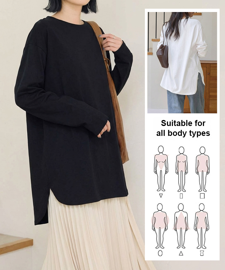 【Minimalist Aesthetics of European Design】✨A simple base shirt personally designed by a national treasure-level Italian tailor.