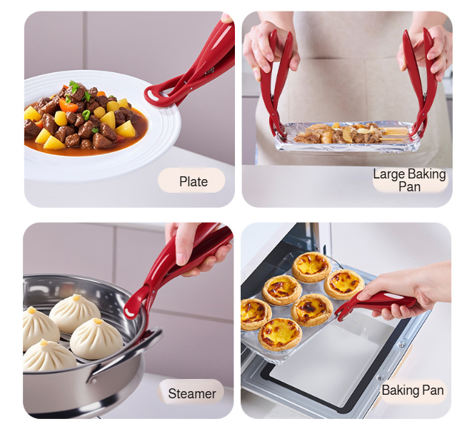 Easy-grip handle of household antiscald clip