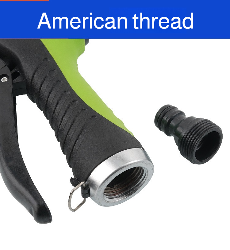 Easy-to-use adjustable spray gun for outdoor tasks