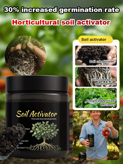 ⚡[30% Increase in Germination Rate] [German Tech] Pro-Grade Soil Revitalizer & Growth Booster – End Soil Compaction & Achieve Lush, Vibrant Growth in Days⚡