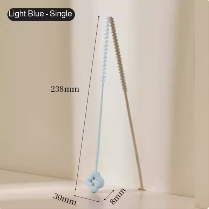 Silicone Bottle Brush Straw Brush Cleaning Without Dead Ends Slim Design Household Uv Sterilization