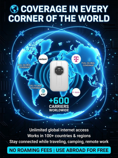 ✨ For a Burger Price: Ditch Expensive Internet Bills with Lifetime Free Pocket WiFi! ✨