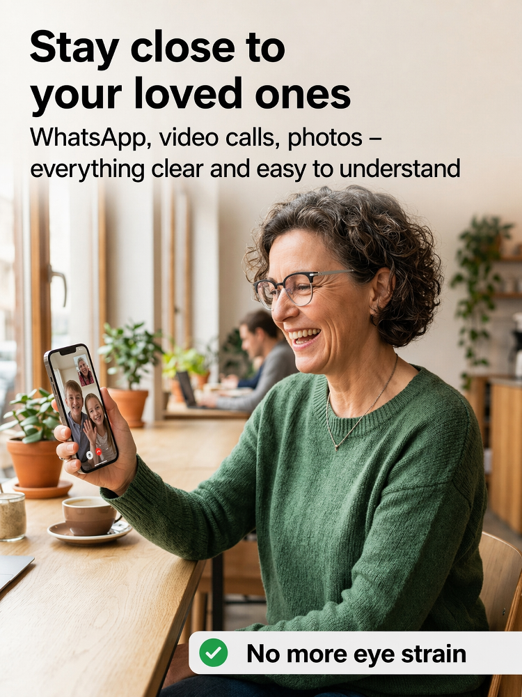 Self-Adaptive LCD Zoom Glasses, No Eye Test Needed, 0 to 1000 Diopters