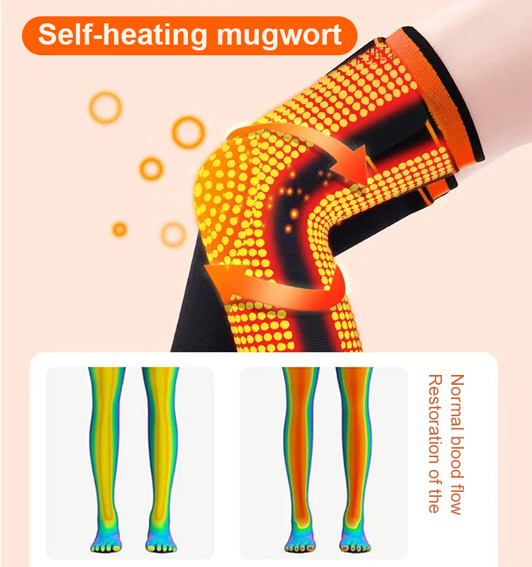 🖤 Black Friday MEGA SALE! 🖤 Herbal Self-Heating Knee Brace for Winter Warmth& Joint Support! 🌿🔥