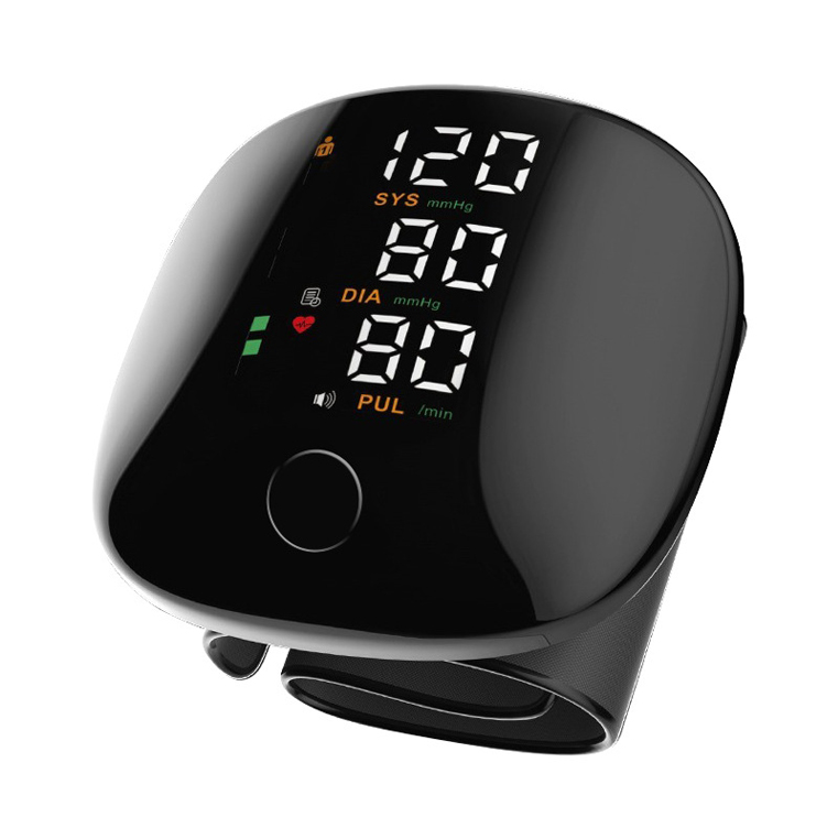 🔥 [Color-Coded & Voice Alert] Smart Wrist Blood Pressure Monitor - Instant Reading with Large LED Color Screen - One-Button Operation for Seniors - German Accuracy Chip - No More Guessing, Just Peace of Mind - Lifetime Warranty & 50% Health Subsidy Appli
