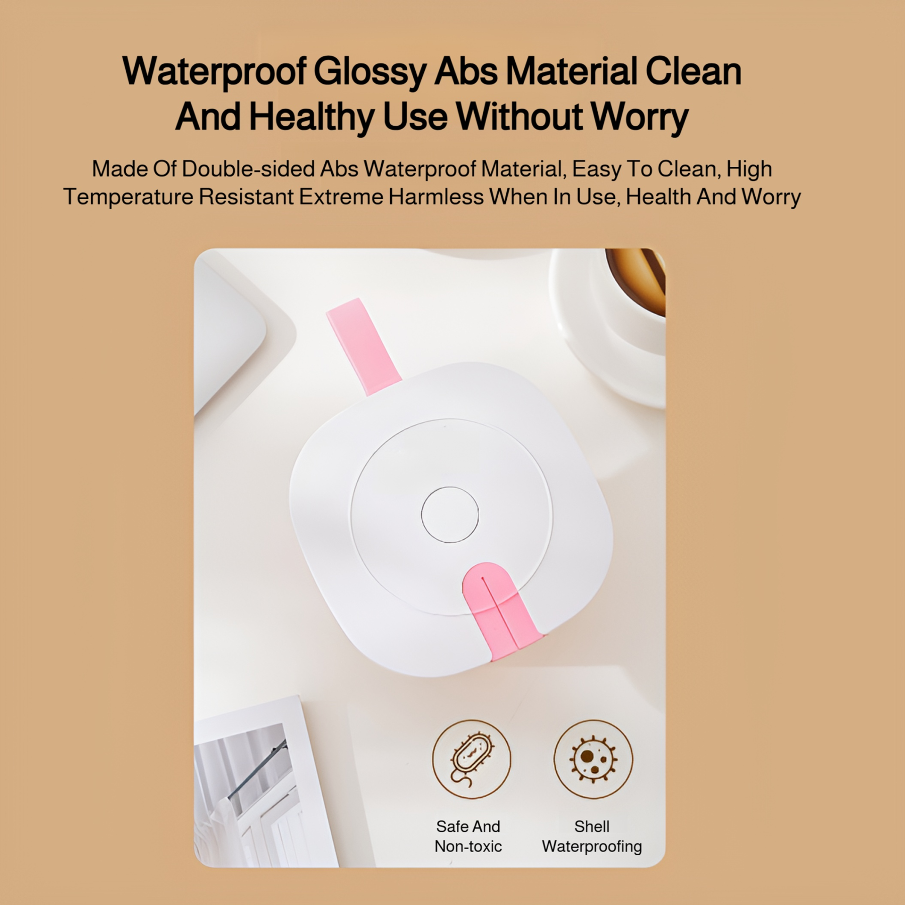 Cup lid sterilizer mini portable UV ultraviolet sterilization multifunctional creative lid cup lid