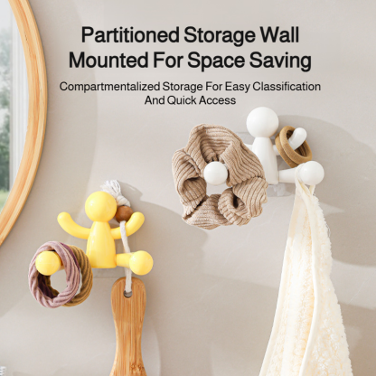 Multifunctional hair accessories storage rack Cell phone bracket hair ring