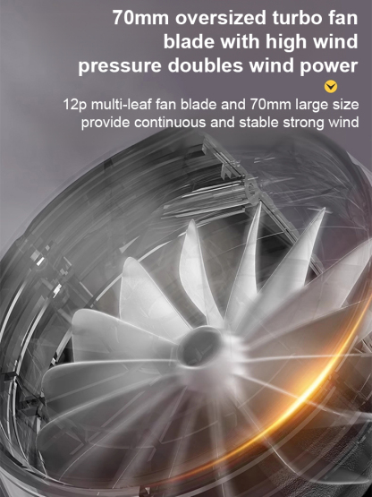 ❄️🔥 5000W Thermal Snow Blower | Portable Hot Air Turboblower 💨 | Powerful High-Speed Handheld for Automobiles 🚗 | ⚡ 3-Speed Adjustable Power