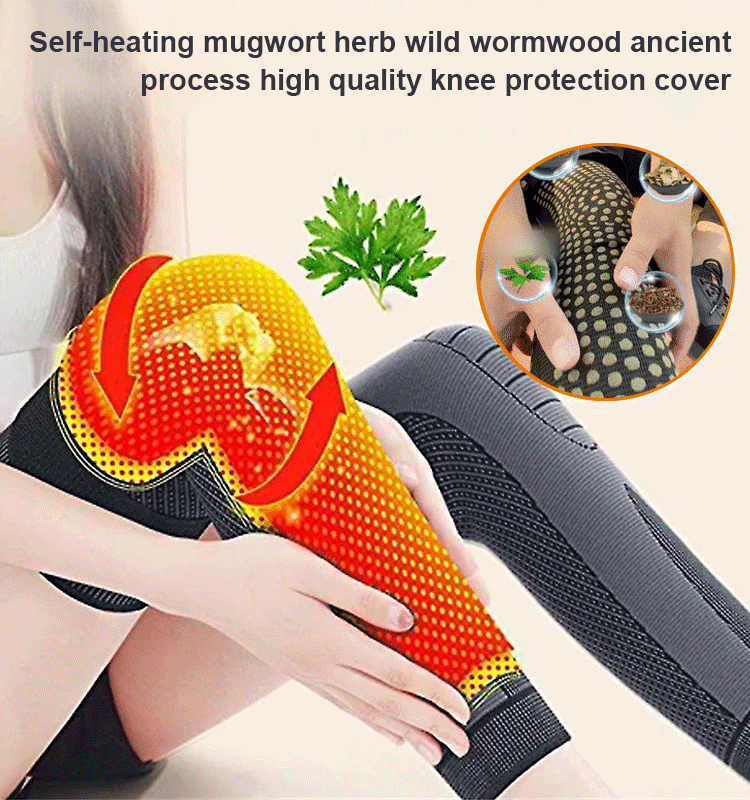 🖤 Black Friday MEGA SALE! 🖤 Herbal Self-Heating Knee Brace for Winter Warmth& Joint Support! 🌿🔥
