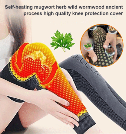 🖤 Black Friday MEGA SALE! 🖤 Herbal Self-Heating Knee Brace for Winter Warmth& Joint Support! 🌿🔥