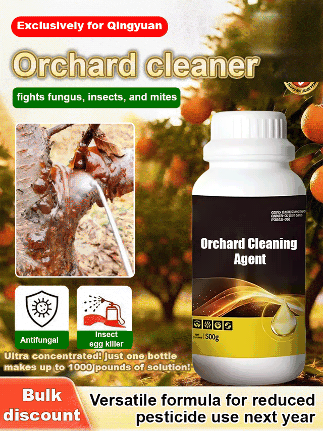 <1 Spray Protects Fruit Trees & Gardens for 1 Year> Professional-Grade Dormant Oil: Kills 99% of Overwintering Pests & Eggs Before They Hatch! 🌳