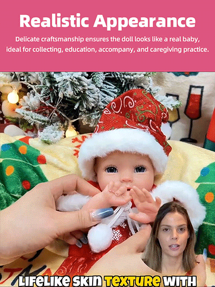 Incredibly Lifelike Silicone Doll 👶 with a Realistic Weight & Warm Touch ❤️✨