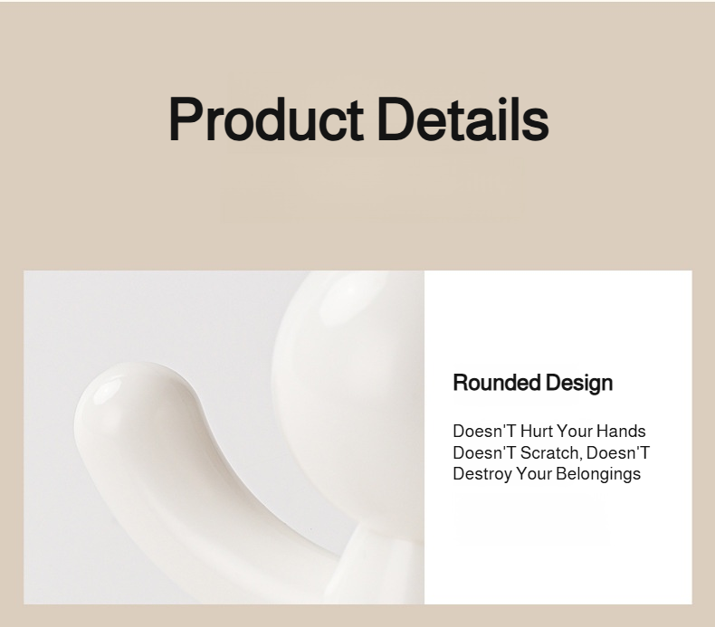 Bedroom hair accessory storage rack with phone holder