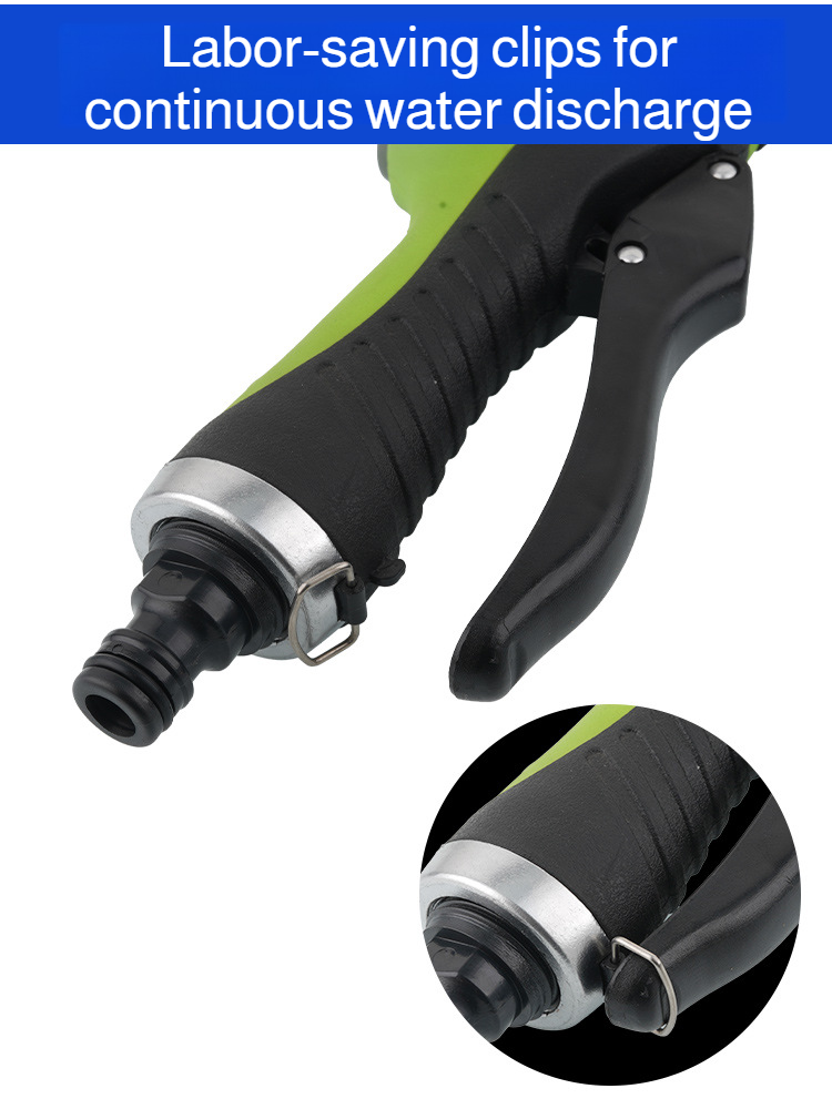 Versatile garden water spray gun for car washing