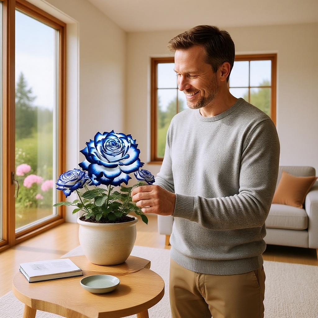 Mehrköpfige gefleckte Rosenart