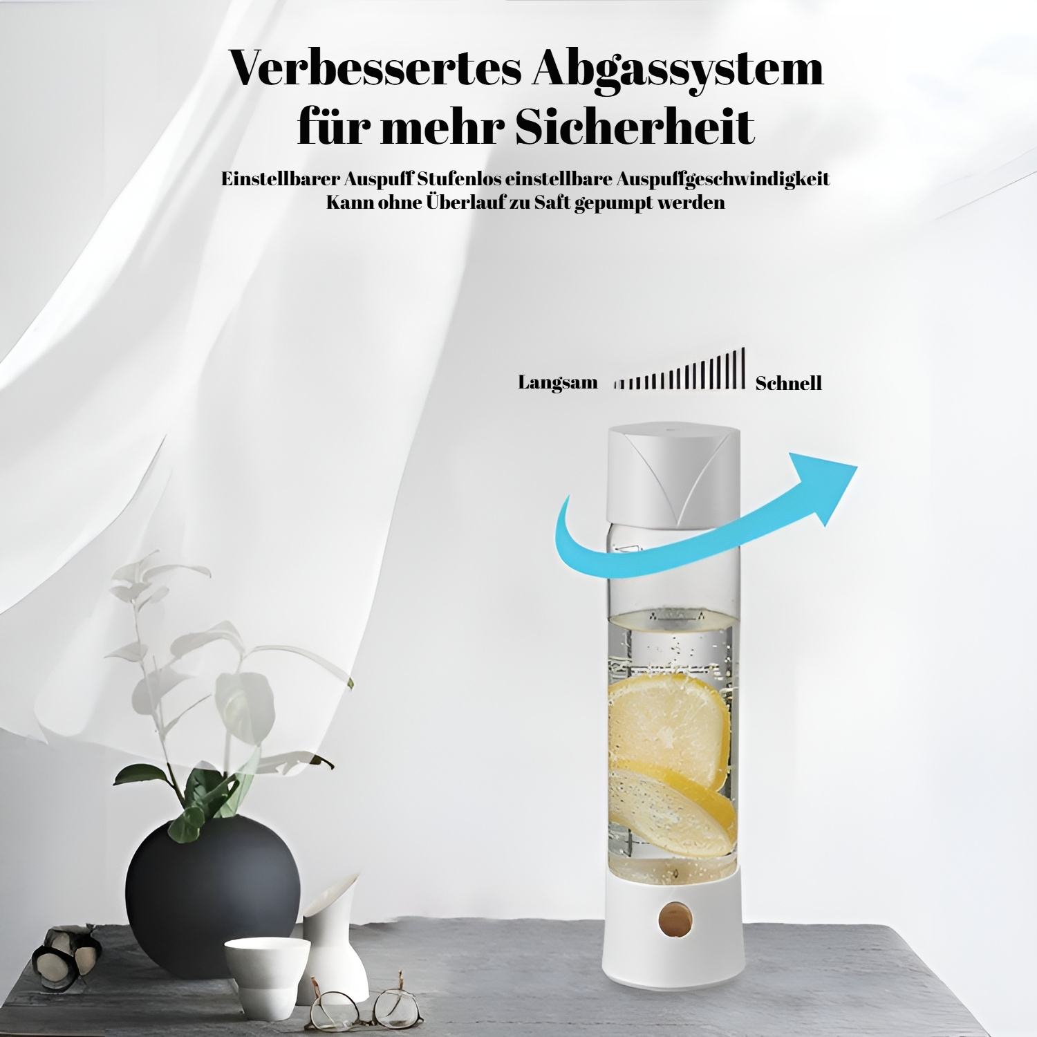 Kompakte Kohlensäuremaschine für die Küche