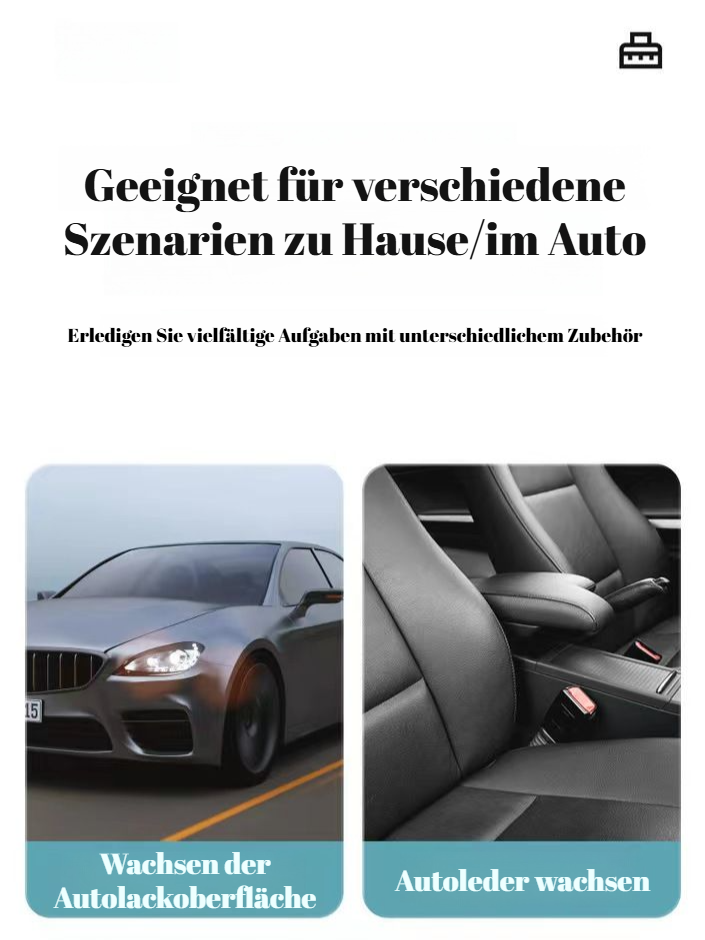 Kleine Boden-Autopoliermaschine mit Kratzerreparatur-Werkzeugen