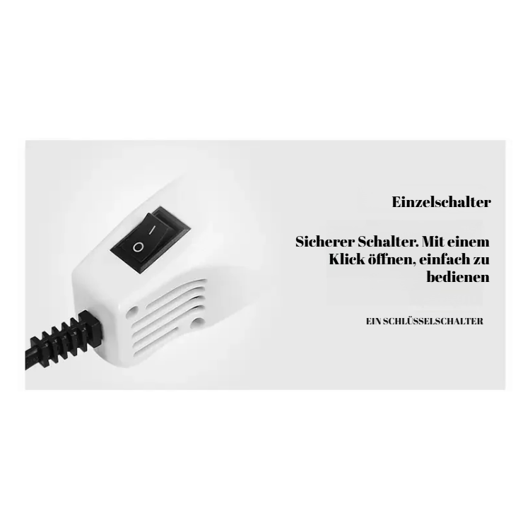 Prägepulver Heißluftfön & Radiergummi Set