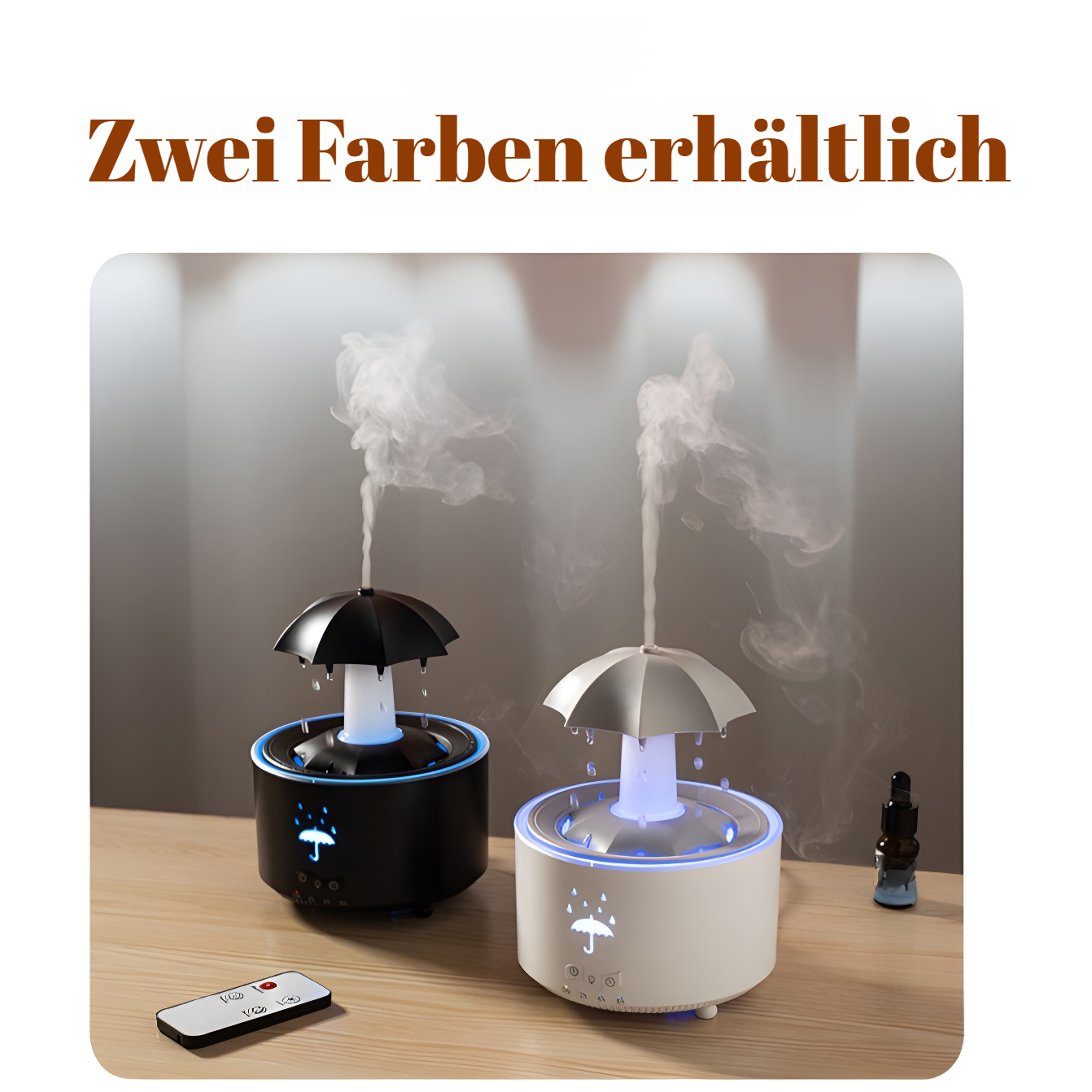 Luftbefeuchter mit leiser Ultraschall-Technologie