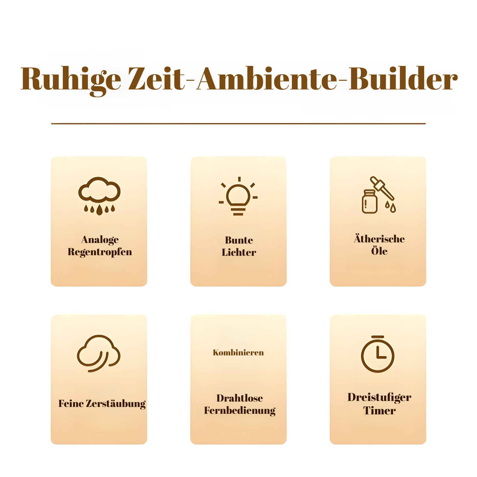 Modernes Raumklima mit buntem Luftbefeuchter