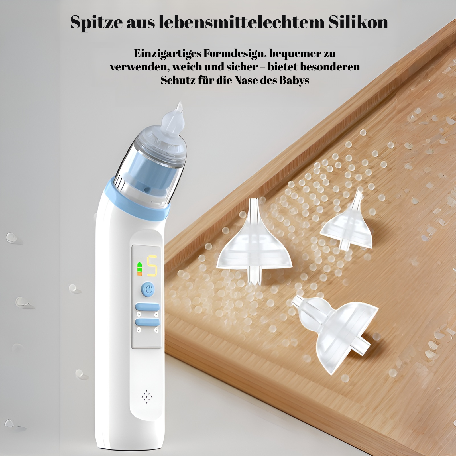 Elektrischer Nasensauger für effektive Schnupfenhilfe