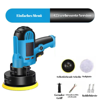 Kleine Boden-Autopoliermaschine mit Kratzerreparatur-Werkzeugen
