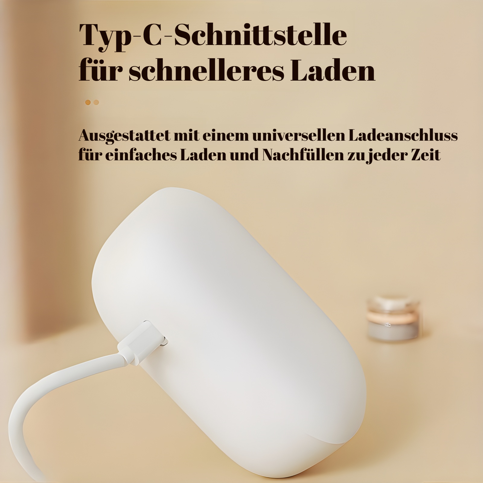 Benutzerfreundliche Bedienung der Reinigungsbox