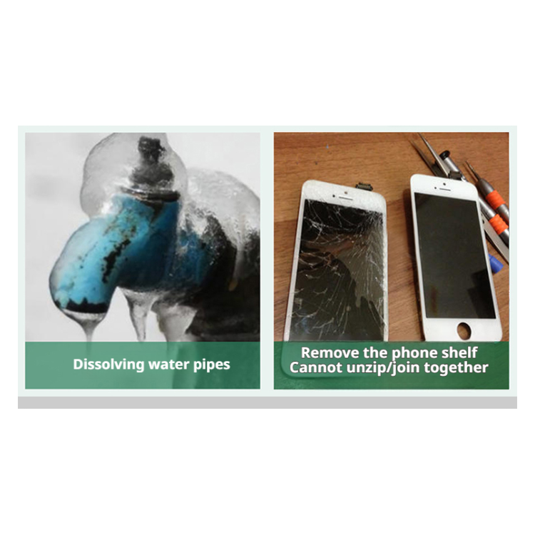 Prägepulver Heißluftfön & Radiergummi Set