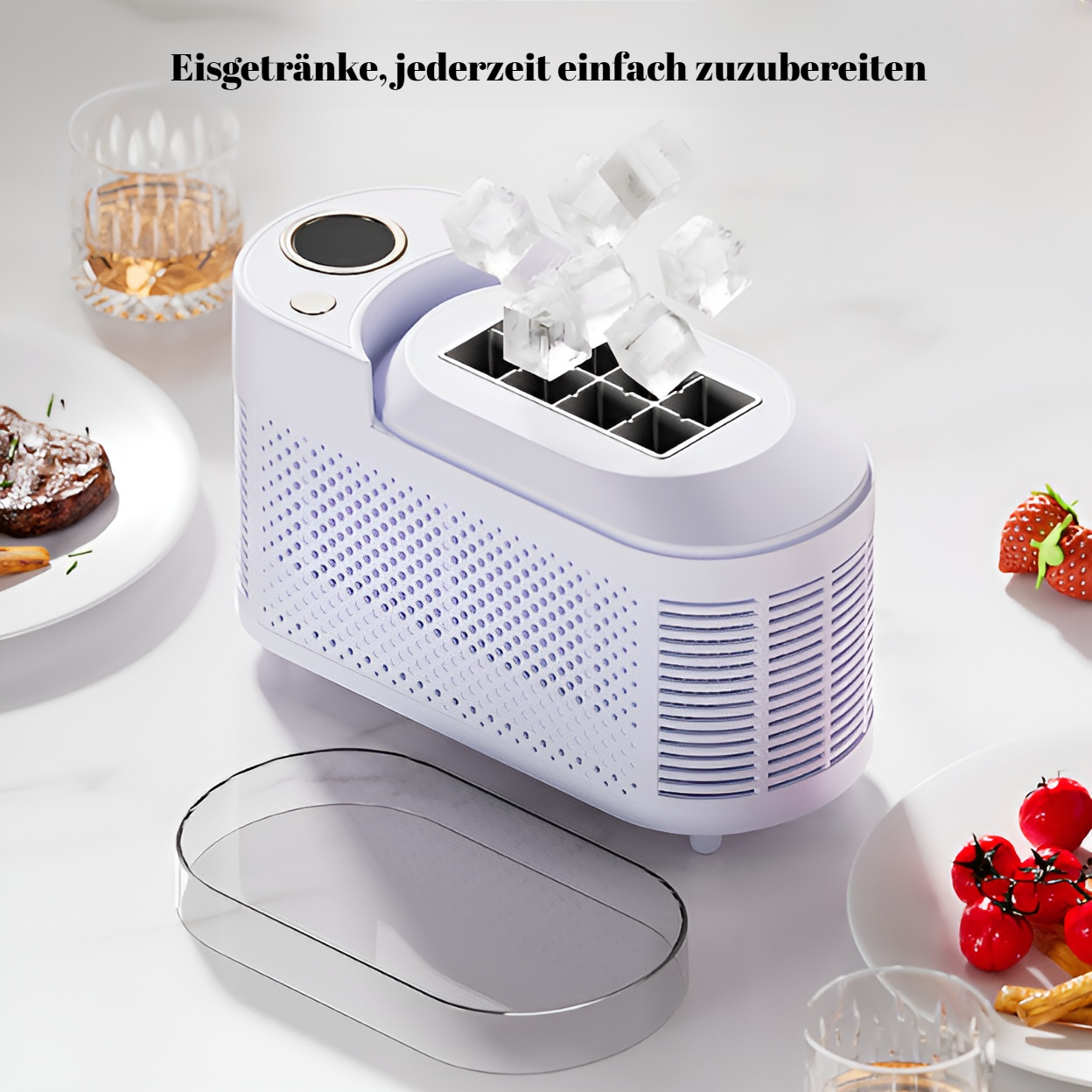 Schnelle Eiswürfelproduktion für den Sommer