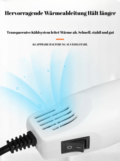 Prägepulver Heißluftfön & Radiergummi Set