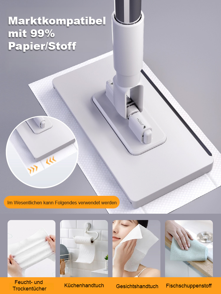 【Komfort Pur】Selbstreinigender Faulenzer-Wischmopp