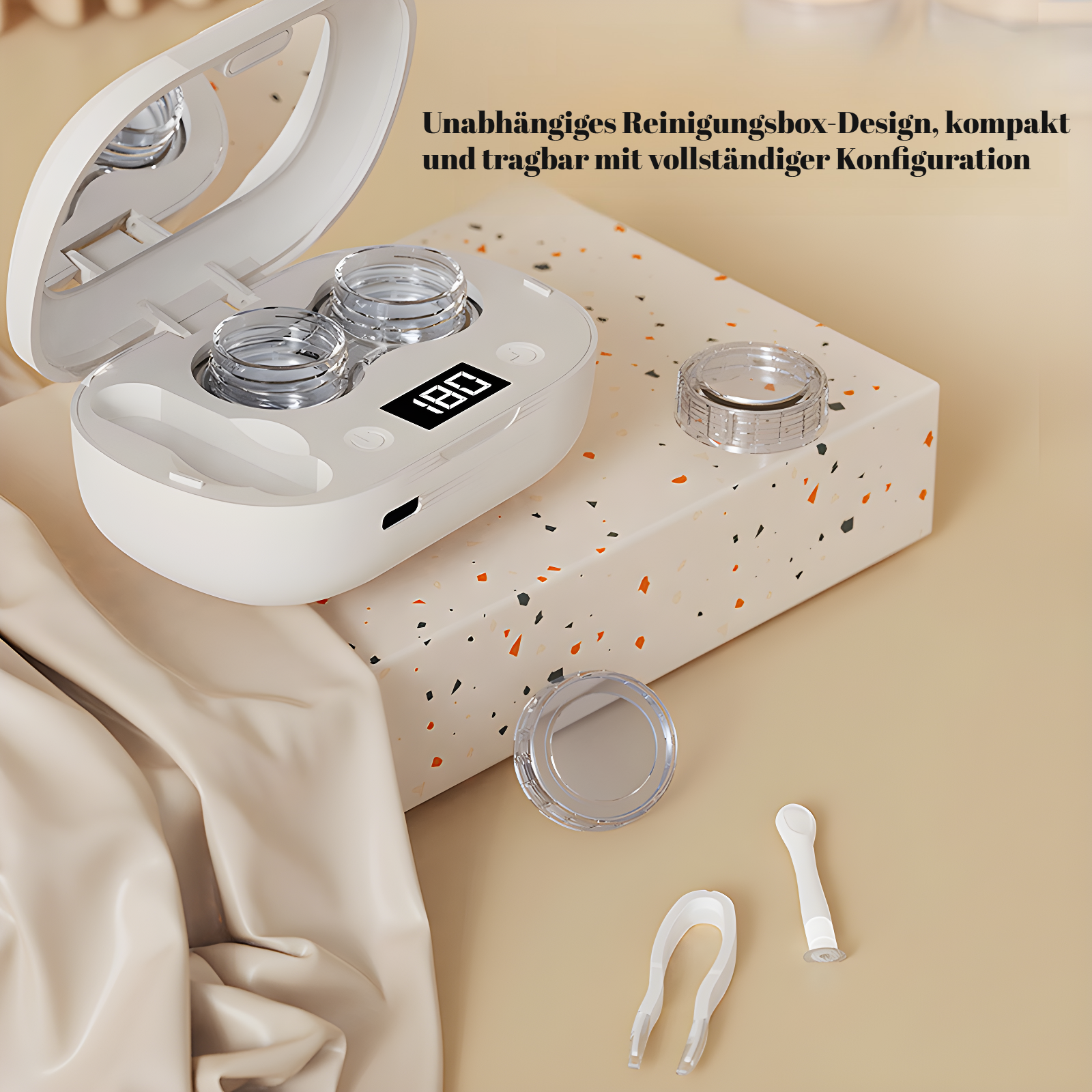 Sanfte und effektive Reinigung von Kontaktlinsen