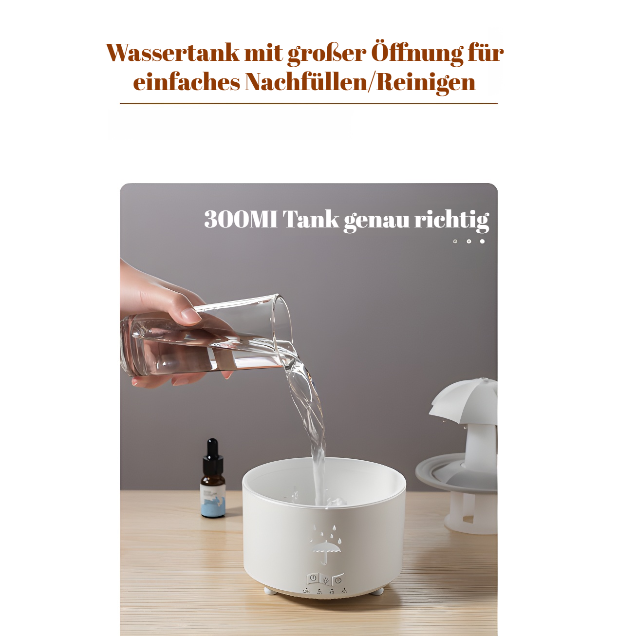 Stilvoller Luftbefeuchter für Zuhause und Büro