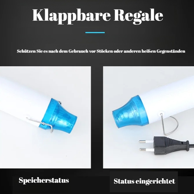Prägepulver Heißluftfön & Radiergummi Set