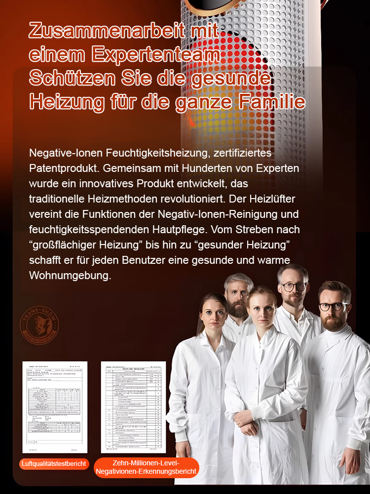💰 Schluss mit hohen Heizkosten! ✨ Der „3 Tage nur 1 kWh: Heizer mit Echtholz-Optik, Luftbefeuchter und Display“ bringt stilvolle Wärme 🪵 und gesunde, feuchte Luft in Ihr Zuhause. ✅