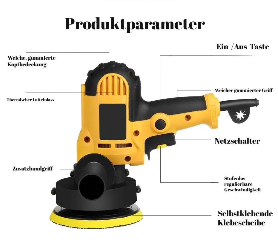 Auto Wachs- und Poliermaschine für perfekte Ergebnisse
