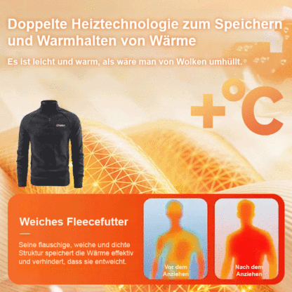 Norwegische Militärfleecejacke 🔥 Wärmend bis -30 Grad Celsius? Absolut! Diese Militärfleecejacke ist leichter als eine Daunenjacke, winddicht, warm und extrem bequem. 🐑✨