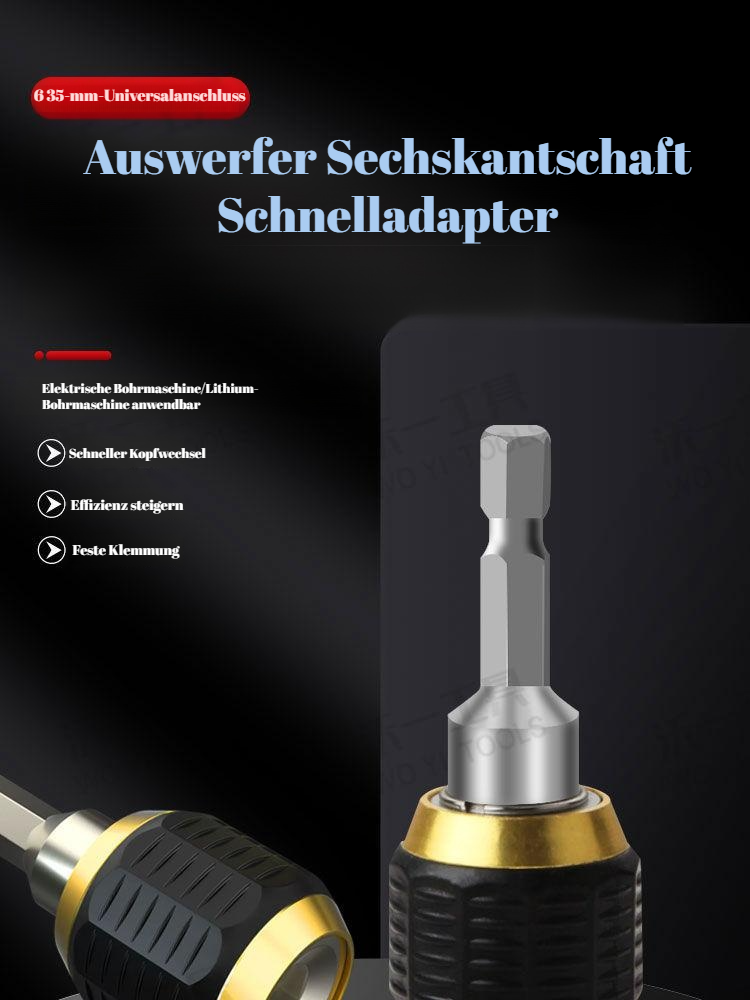 Erweiterungsstange für Handbohrer mit Selbstverriegelung