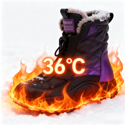 Gepolsterte Stiefel aus verdicktem Leder👢☁️ Gehen wie auf Wolken und 5cm größer sein! Deine warmen, rutschfesten Stiefel für den Winter! 🔥