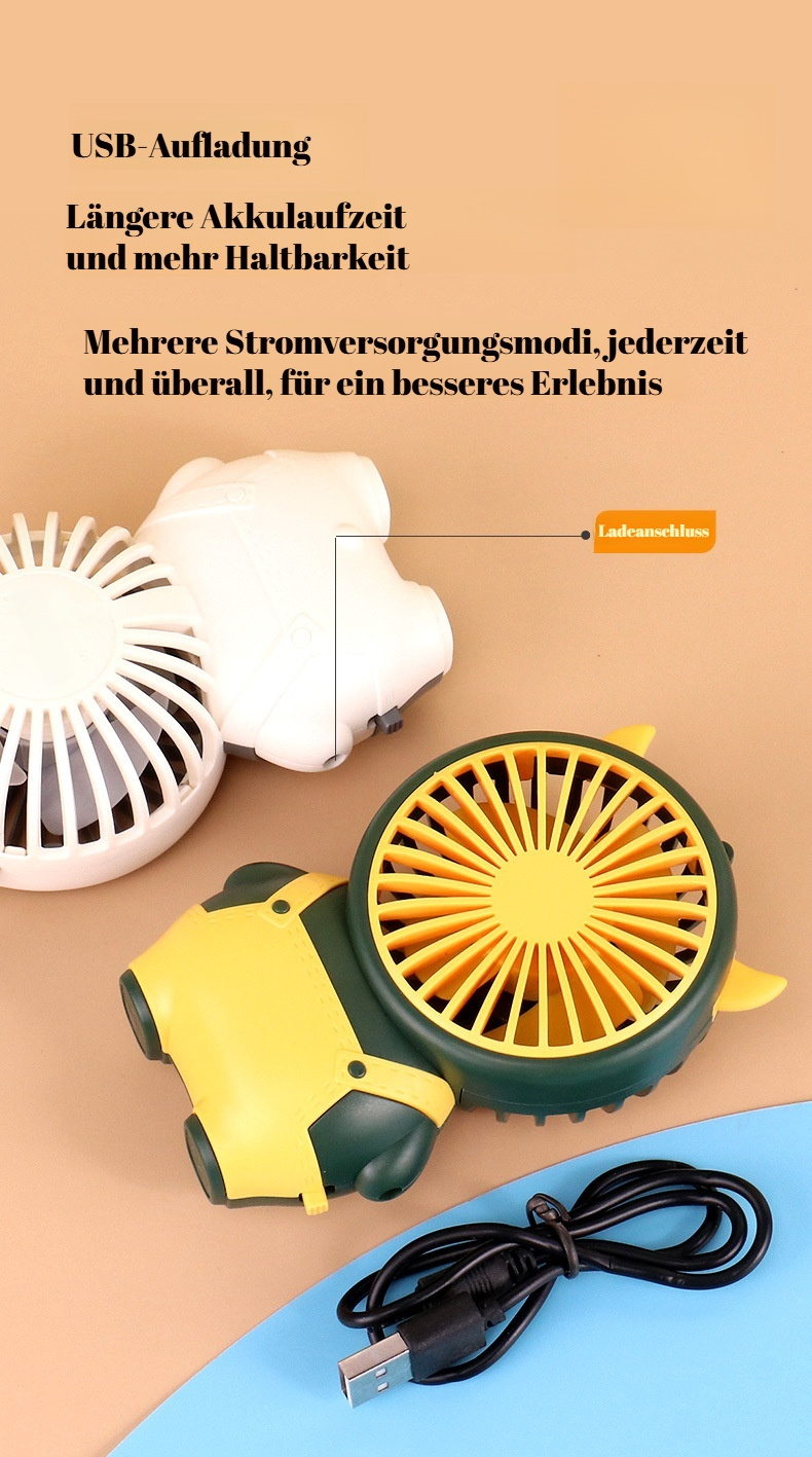 Handlicher Mini-Ventilator für die Handtasche