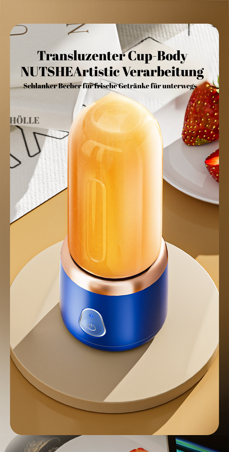 Leistungsstarker Mini Blender für Säfte und Shakes