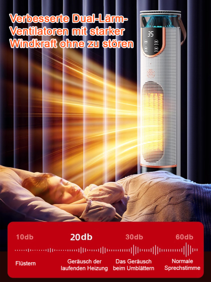 💰 Schluss mit hohen Heizkosten! ✨ Der „3 Tage nur 1 kWh: Heizer mit Echtholz-Optik, Luftbefeuchter und Display“ bringt stilvolle Wärme 🪵 und gesunde, feuchte Luft in Ihr Zuhause. ✅