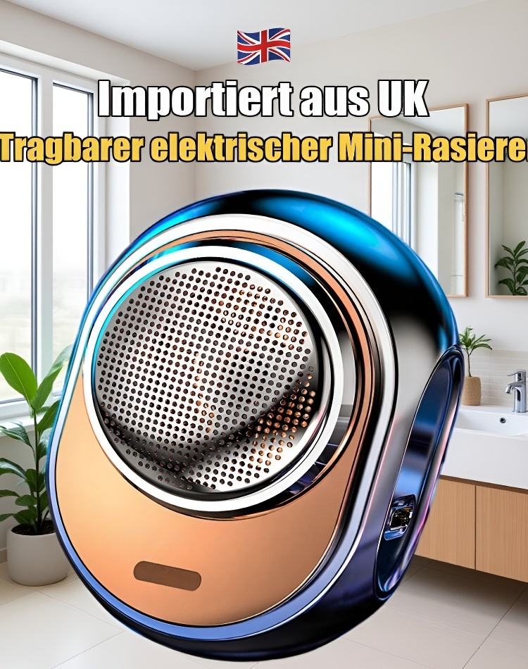 ✨【Diamantklinge】Wasserdichter Mini-Hochleistungsrasierer für Herren, Akkulaufzeit bis zu 2 Monate 🔋