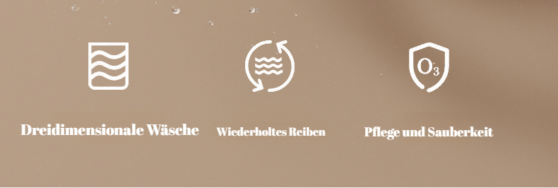 Einfache Bedienung der tragbaren Waschmaschine