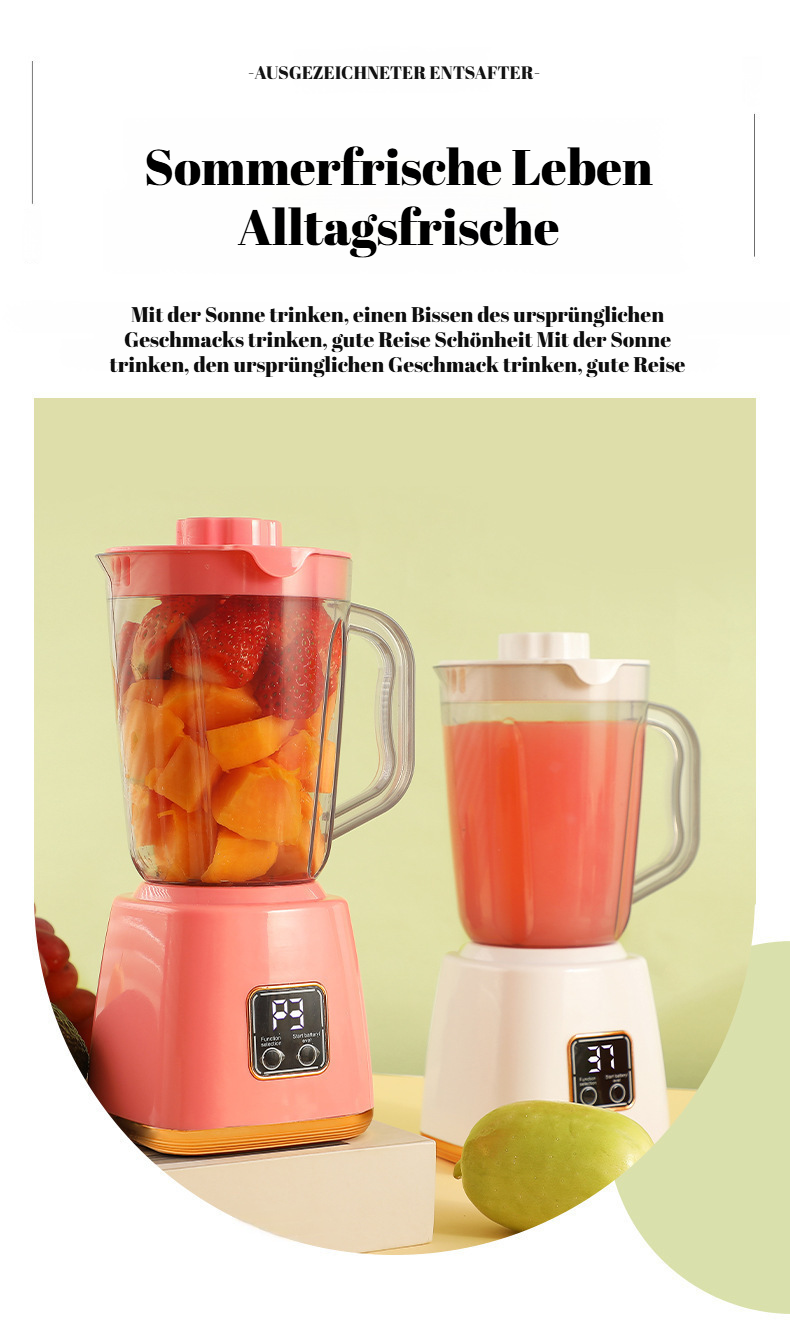USB-aufladbarer Juicer für frische Säfte