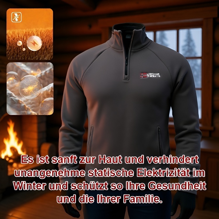 Norwegische Militärfleecejacke 🔥 Wärmend bis -30 Grad Celsius? Absolut! Diese Militärfleecejacke ist leichter als eine Daunenjacke, winddicht, warm und extrem bequem. 🐑✨