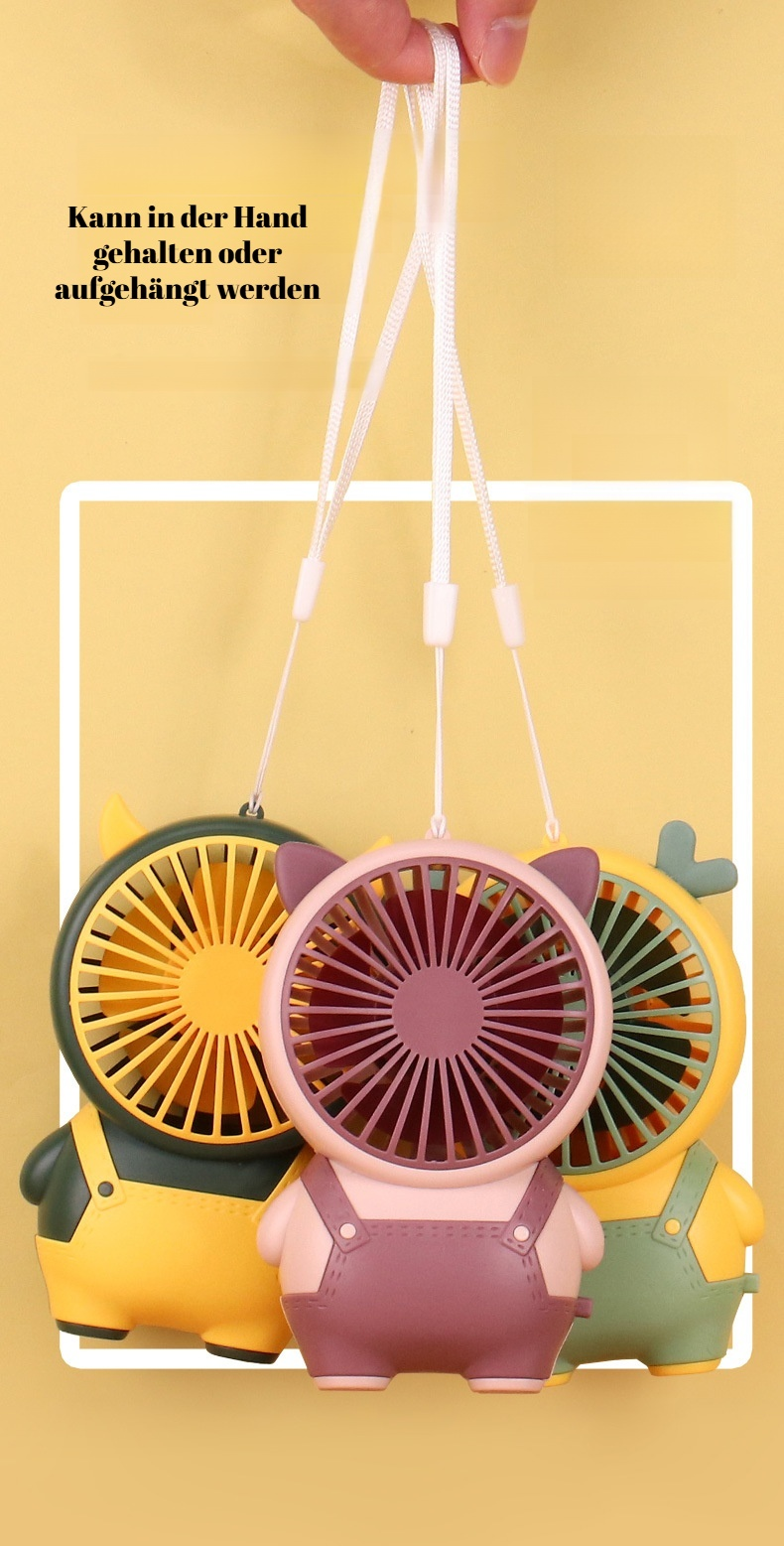 Leichter Handventilator für heiße Sommertage