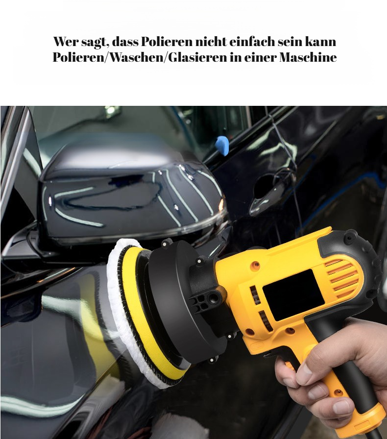 Poliermaschine für Fliesen und Autopflege