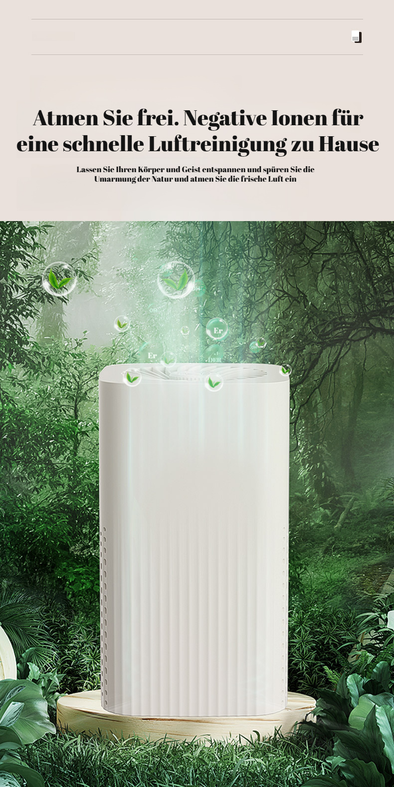 Effektiver Geruchsfilter für saubere Luft im Haushalt